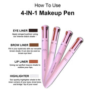 Tooluxe - Makeup Pen 4-in-1