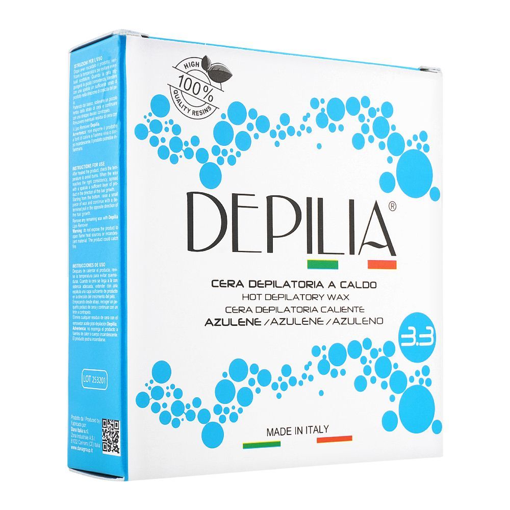 Depilia Azulene 3.3 Hot Depilatory Wax, 100ml