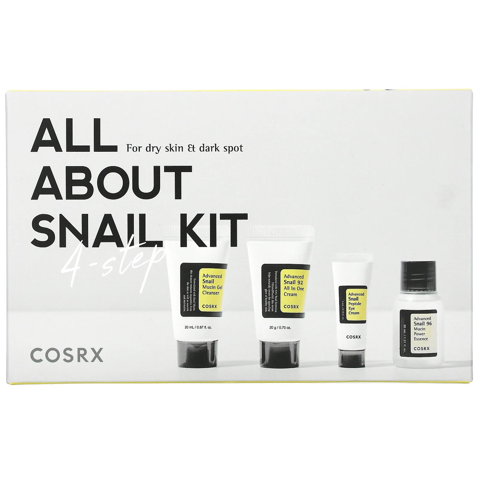 Cosrx - ALL ABOUT SNAIL KIT 4-Step