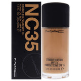 MAC Studio Fix Fluid Foundation SPF 15 – 24-Hour Matte Liquid Foundation with Medium to Full Coverage