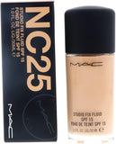MAC Studio Fix Fluid Foundation SPF 15 – 24-Hour Matte Liquid Foundation with Medium to Full Coverage