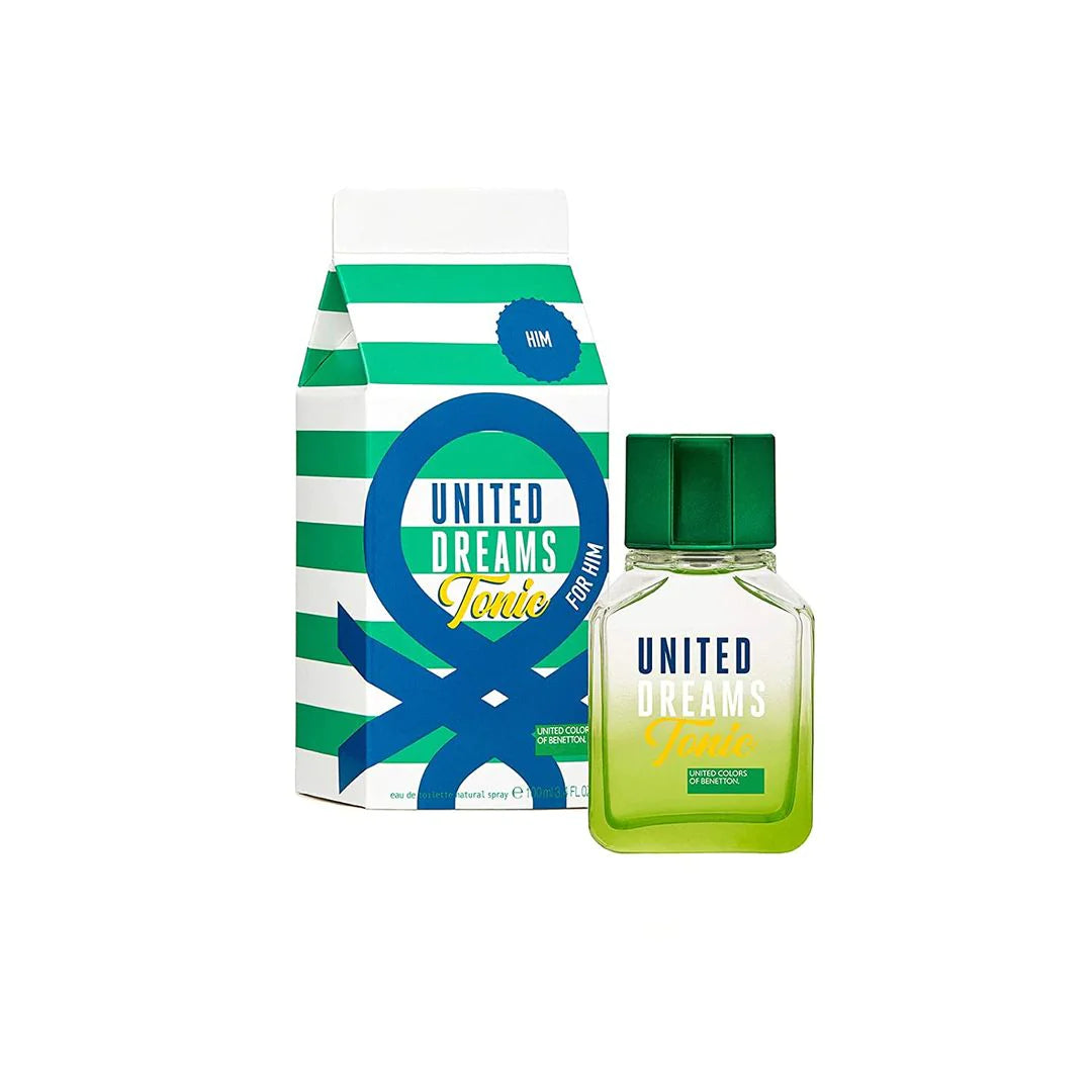 Benetton - United Dreams Tonic For Him Masculino Perfume EDT For Men - 100Ml