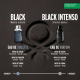 Benetton - Men Colors Black Intenso For Men EDP - 100Ml