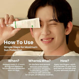 AXIS-Y Complete No-Stress Physical Sunscreen SPF50+ PA++++ 50ml | Mineral Korean Sunscreen