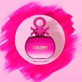 Benetton - Colors Pink Eau De Toilette For Women - 80ML