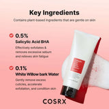COSRX Salicylic Acid Daily Gentle Cleanser 150ml | Acne-Prone & Oil-Control Face Wash