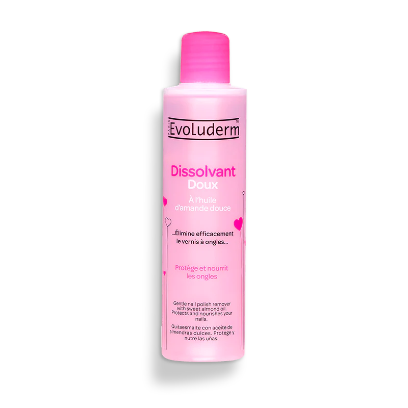 Evoluderm - Gentle Nail Polish Remover with Sweet Almond Oil - 200ml