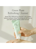 Beauty of Joseon Green Plum Refreshing Cleanser 100ml – Gentle Low pH Face Wash for Clear & Hydrated Skin