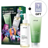 Anua K-Pop Demon Hunters Glass Skin Cleansing Duo – Korean Double Cleansing Set for Clean, Smooth & Glowing Skin