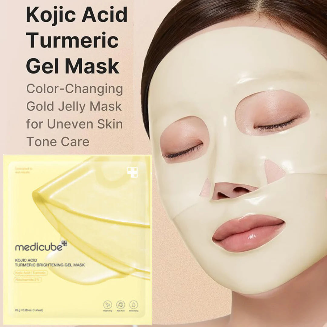 Medicube - Kojic Acid Turmeric Brightening Gel Mask -28g x 4ea