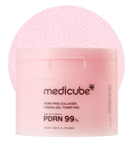 Medicube - PDRN Pink Collagen Toning Gel Toner Pad 70Sheets