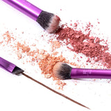 Real Techniques Eye Shade + Blend Makeup Brush Trio – 3-Piece Eyeshadow Brush Set