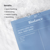 Biodance Hydro Cera-Nol Real Deep Mask – Pack of 4 | Hydrating & Soothing Hydrogel Face Mask