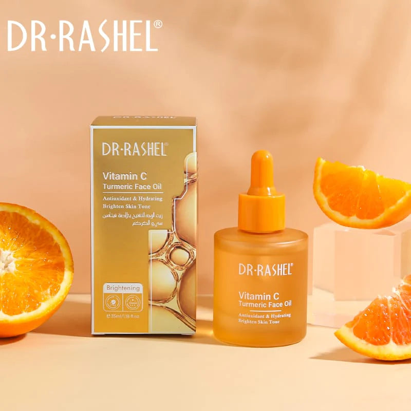 Dr.Rashel Skin Care Multipurpose Oil For Face - Vitamin C & Turmeric