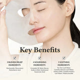 Dr. Althea 345 Relief Cream Mask 4EA | Hydrating & Soothing Korean Face Mask