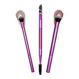 Real Techniques Eye Shade + Blend Makeup Brush Trio – 3-Piece Eyeshadow Brush Set