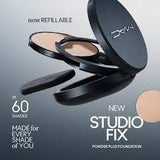 MAC Studio Fix Powder Plus Foundation 15g – Full Coverage Matte Powder Foundation