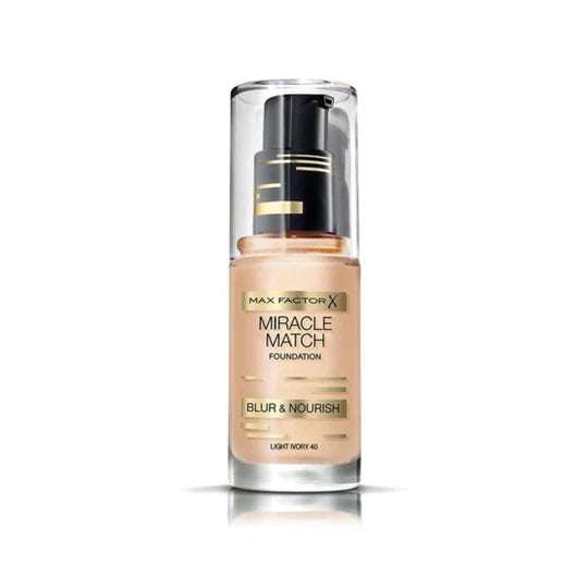 Max Factor Miracle Match Foundation Light Ivory 40