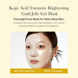 Medicube - Kojic Acid Turmeric Brightening Gel Mask -28g x 4ea