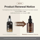 Medicube - AGE-R Glutathione Glow Ampoule 30ml