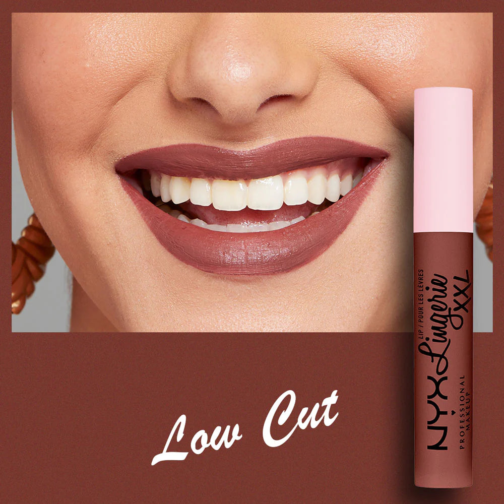 Nyx - Lip Lingerie XXL Matte Liquid Lipstick - Lowcut