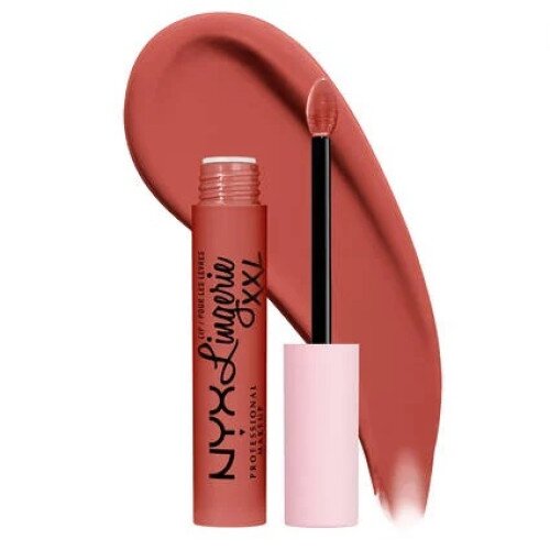 Nyx - Lip Lingerie XXL Matte Liquid Lipstick - Peachflirt