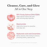 Medicube - PDRN Pink Niacinamide White Cleanser 120g