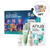 Anua K-Pop Demon Hunters Glow Skin Discovery Set – Korean Skincare Gift Set for Hydrated, Glowing Skin