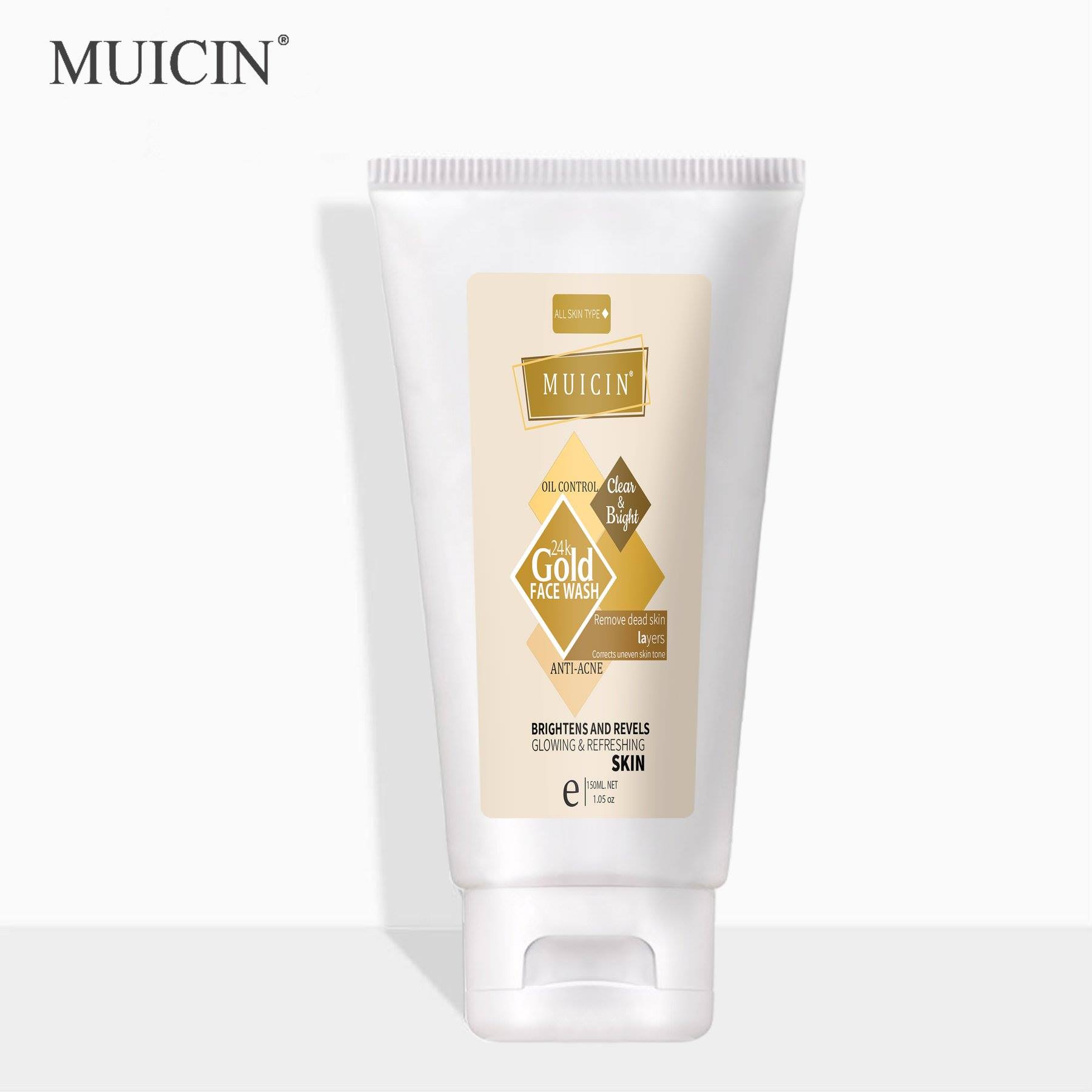 MUICIN - 24k Gold Face Wash - 150ml