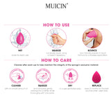 MUICIN - Makeup Blender Pinky Sponge Puff