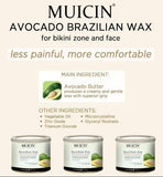 MUICIN - Avocado Hair Removal Brazilian Wax Jar - 400g