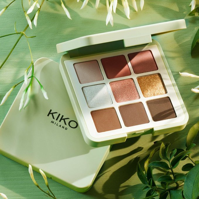 kiko milano Green Me Eyeshadow Palette H&B Beauty Store