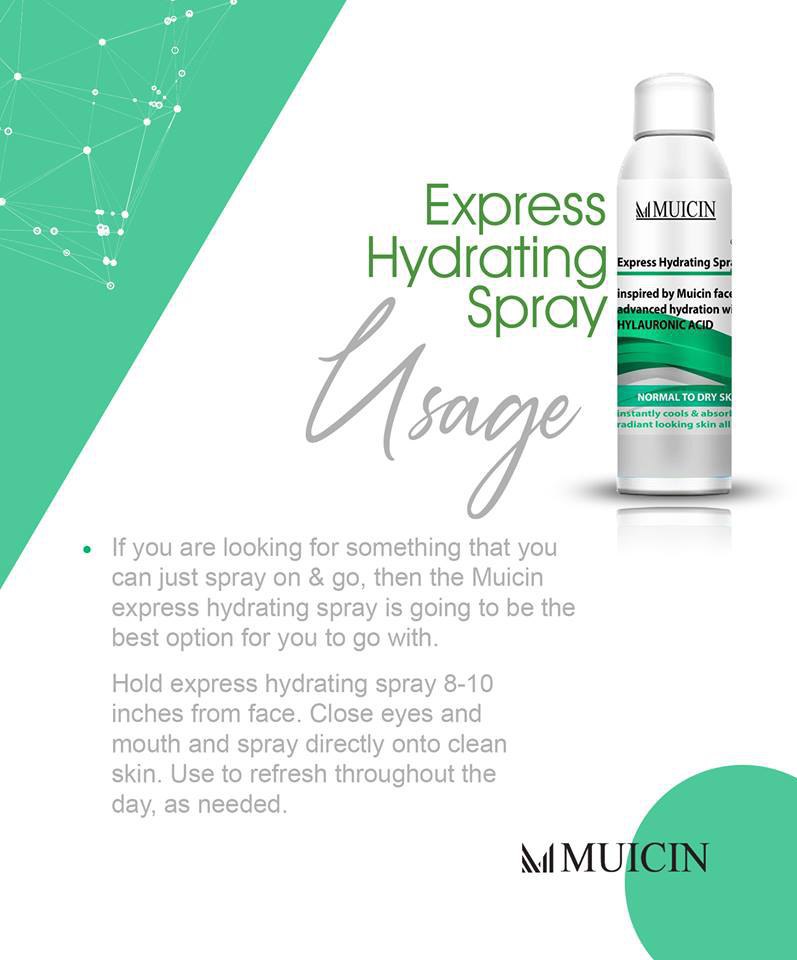MUICIN - Hyaluronic Acid Express Hydrating Spray - 200ml