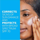 La Roche Posay - ANTHELIOS UV CORRECT FACE SUNSCREEN SPF 70 WITH NIACINAMIDE - 50ml (Slightly Box Damaged)