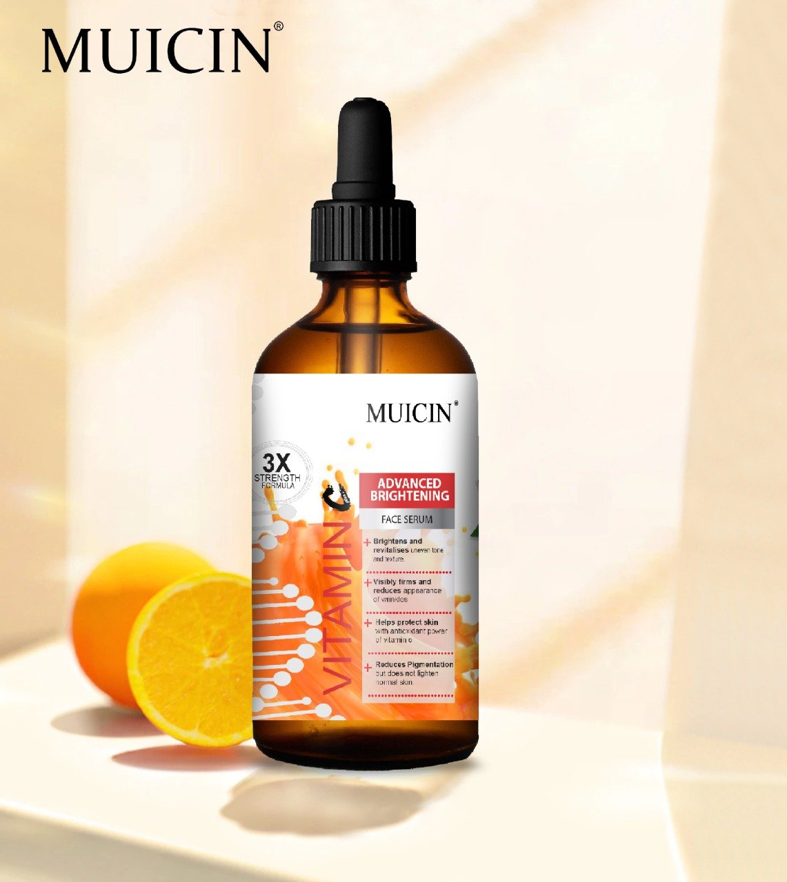 MUICIN - 3X Advanced Brightening Vitamin C Serum - 100ml