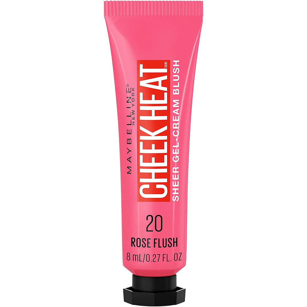 Maybelline - Cheek Heat Sheer Gel-Cream Blush - 20 Rose Flush