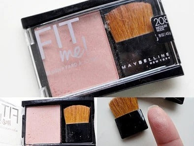 Maybelline Fit Me Blusher Compact With Brush - Light Peach