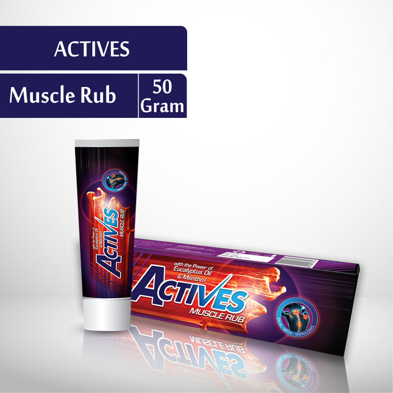 Actives Menthol Muscle Rub