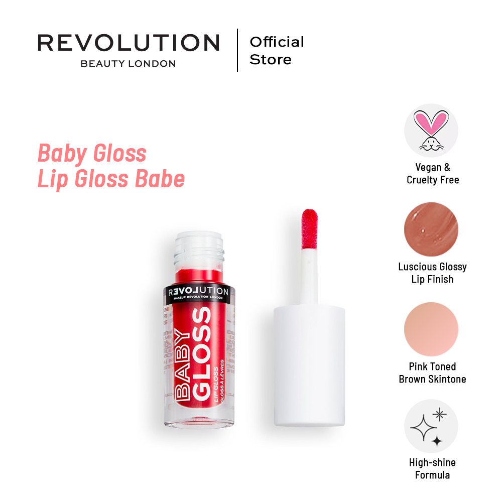 Relove By Revolution Baby Gloss Lip Gloss Babe