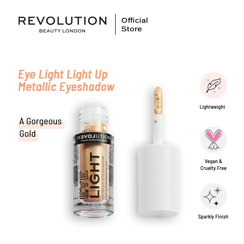 Relove By Revolution Eye Light Light Up Metallic Eyeshadow