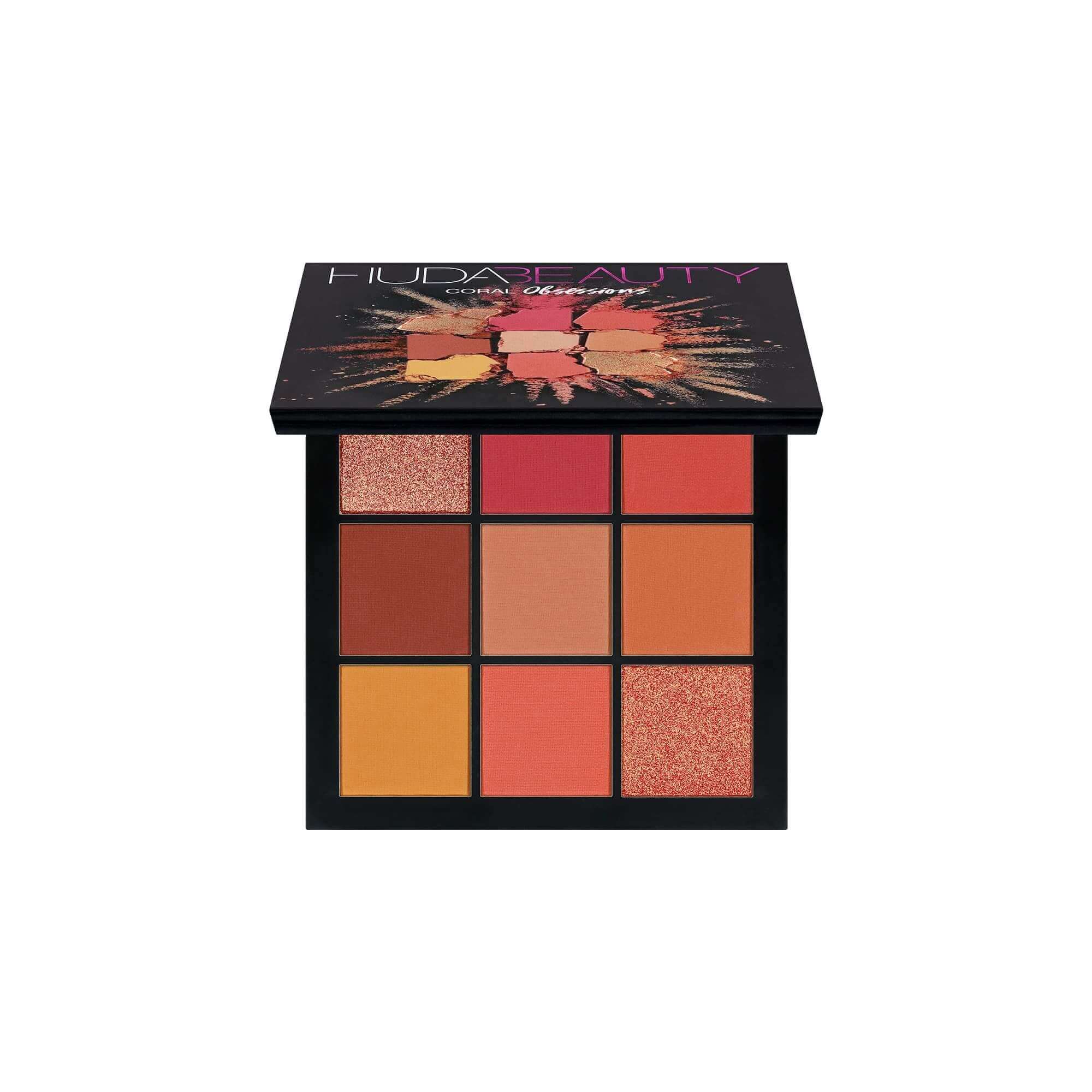 Huda Beauty – Obsessions Eyeshadow Palette - Coral