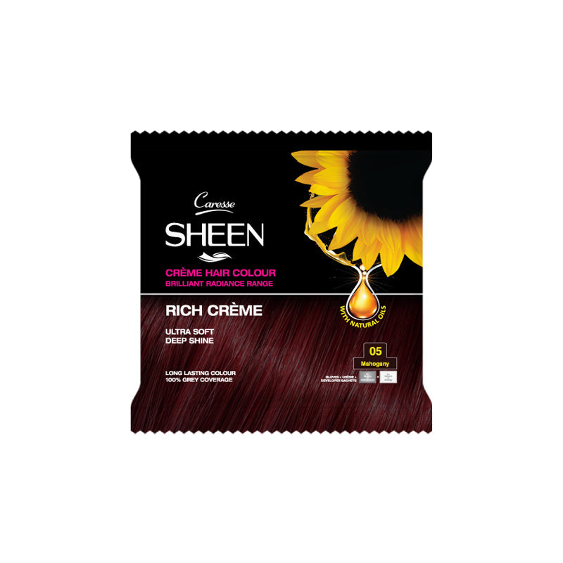SHEEN Crème Hair Colour Sachet – Mahogany 05