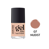 Gel Like Nail Polish -  07 Nudist - COLORSTUDIOMAKEUP