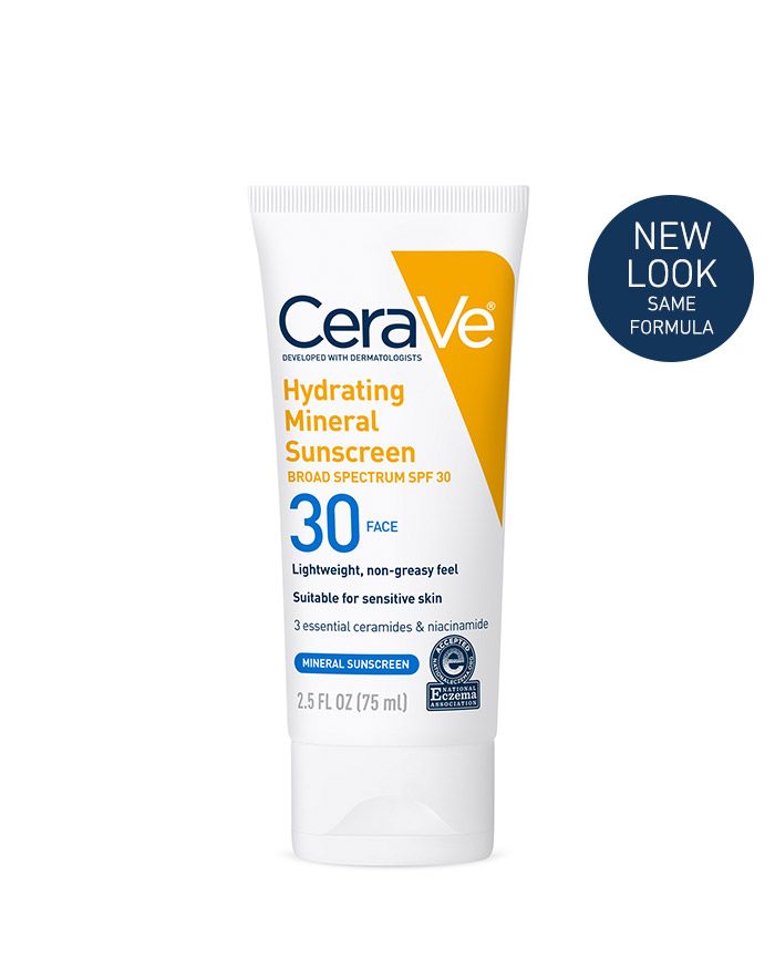 CERAVE - Hydrating Mineral Sunscreen SPF 30 Face Lotion – H&B Beauty Store