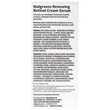 Walgreens - Renewing Retinol Cream Serum  - 30ml ( Slightly box damaged )