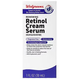 Walgreens - Renewing Retinol Cream Serum  - 30ml ( Slightly box damaged )