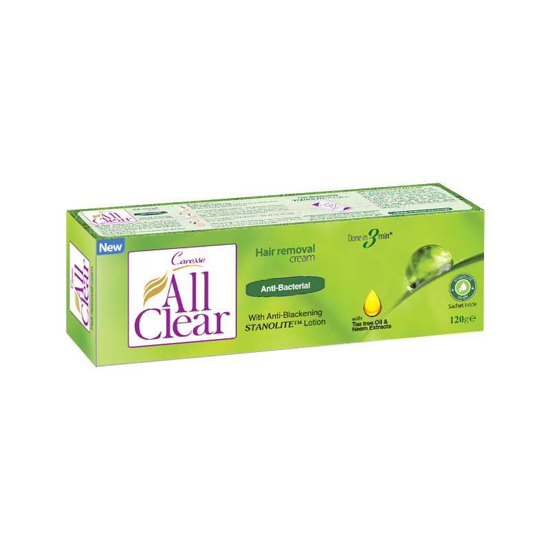 All Clear Anti-Bacterial Hair Removal Cream