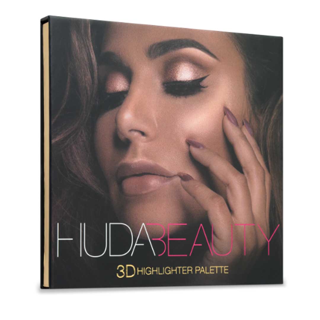 Huda Beauty - 3D Highlighter Palette Golden sand
