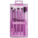 Real Techniques Everyday Eye Essentials Makeup Brush Set – 8-Piece Eye Brush Kit 