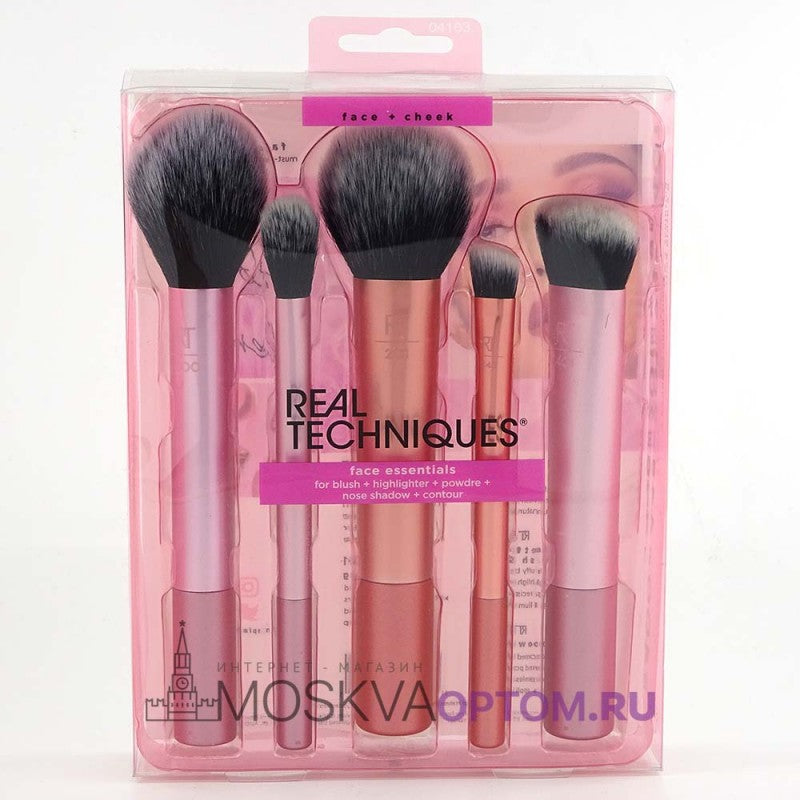 Real Techniques Face Essentials Brush Set H&B Beauty Store